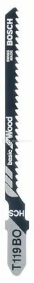BOSCH 2608637879 Пильные полотна T 119 BO