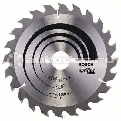 BOSCH 2608641185 Пильный диск Optiline Wood