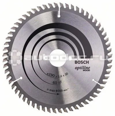 BOSCH 2608641188 Пильный диск Optiline Wood
