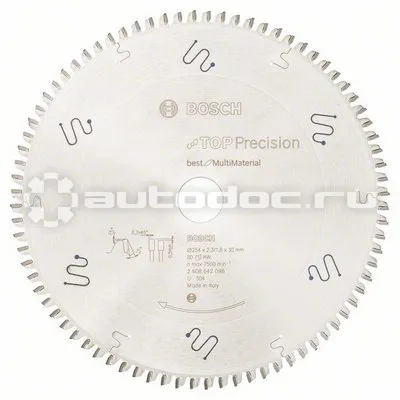 BOSCH 2608642098 Пильный диск Top Precision Best for Multi Material