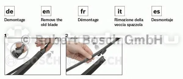 BOSCH Щетка стеклоочистителя