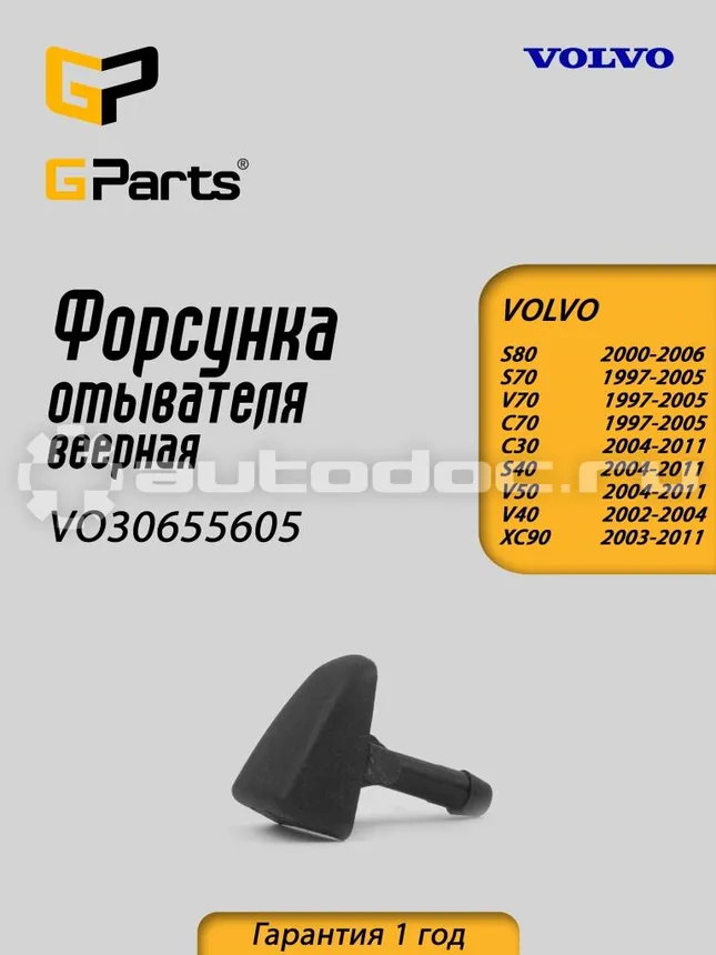 Форсунка омывателя