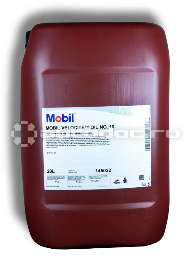MOBIL VELOCITE OIL NO. 10