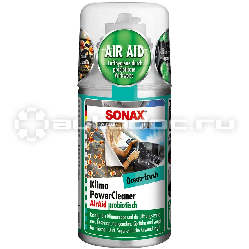 SONAX Очиститель системы кондиционирования "Океанская Свежесть"