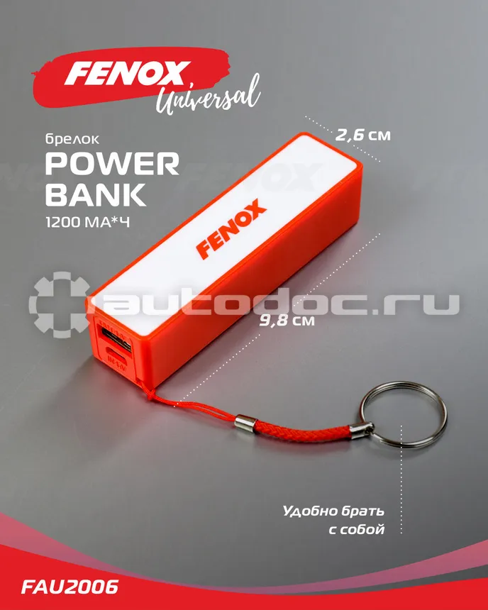 FENOX Аккумулятор внешний