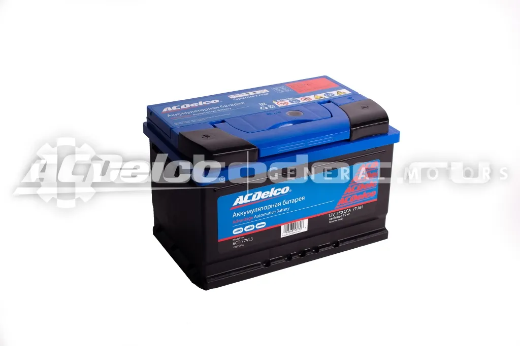 ACDELCO GM Silver Аккумулятор 77-З-L Прямая Полярность