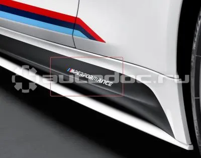 BMW | MINI | RR Комплект из двух наклеек BMW  |  |  | M Performance Sticker Set 2