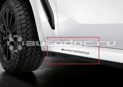 BMW | MINI | RR Комплект из двух наклеек BMW  |  |  | M Performance Sticker Set 3