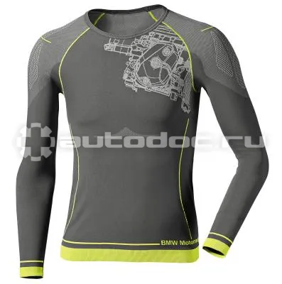 BMW Мужская майка с длинным рукавом Motorrad Mens Summer Functional Undergarments, Longsleeve Shirt