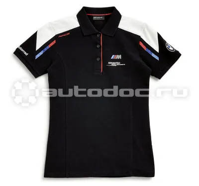 BMW | MINI | RR Женская рубашка-поло Motorrad M Motorsport Polo-shirt, for Ladies, Black | Blue | White | Red