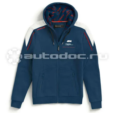 BMW | MINI | RR Куртка унисекс BMW Motorrad Motorsport Hooded Jacket, Unisex, Blue | White | Red