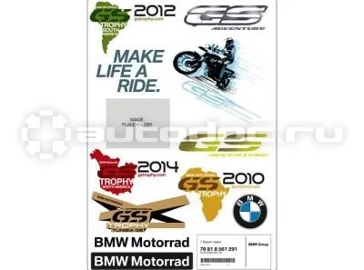 BMW Комплект наклеек