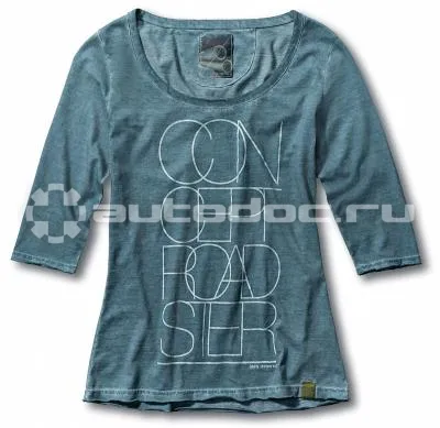 BMW Женская футболка с длинным рукавом Motorrad Longsleeve Roadster Concept, Ladies