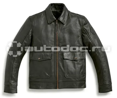 BMW | MINI | RR Мужская кожаная куртка BMW Motorrad Leather Jacket, Engineer, Men, Black