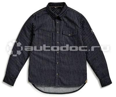 BMW | MINI | RR Мужская джинсовая рубашка BMW Motorrad Jeans Shirt, Men, Blue