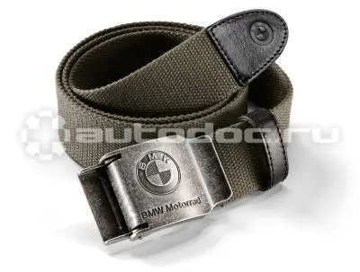 BMW Текстильный ремень Motorrad Canvas Belt, Grey