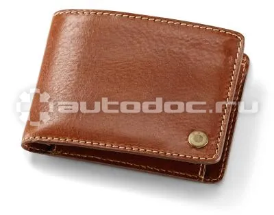 BMW Кожаный кошелек Motorrad Leather Wallet, Brown