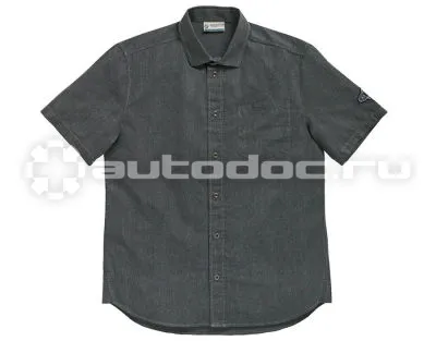BMW | MINI | RR Мужская рубашка с коротким рукавом BMW Motorrad Short Sleeve Shirt, Men, Dark Grey
