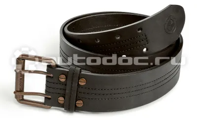 BMW | MINI | RR Кожаный ремень унисекс BMW Motorrad Boxer Leather Belt, Unisex, Black