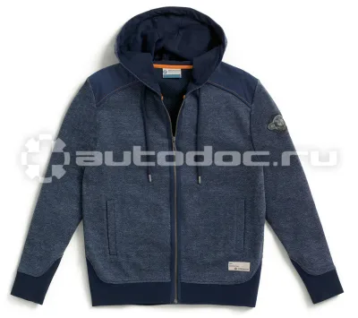 BMW | MINI | RR Мужская толстовка Motorrad Sweatshirt Jacket, Mens, Dark Blue