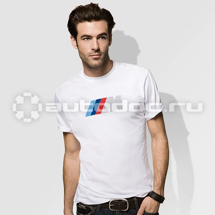 BMW Мужская футболка M Men’s Fan T-Shirt White