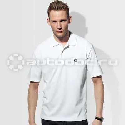 BMW Мужская рубашка-поло Men’s Polo Shirt White