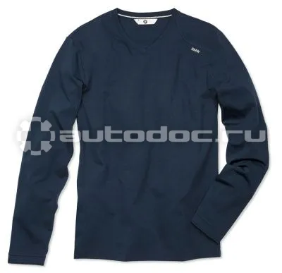 BMW Мужская майка с длинными рукавами, Long-Sleeve Shirt, men, Dark Blue