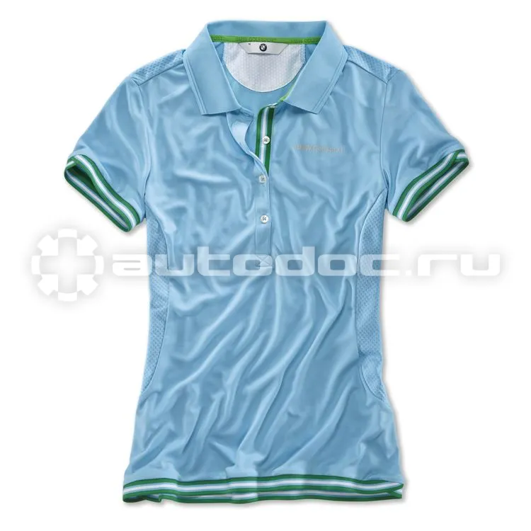 BMW Женская рубашка-поло Golfsport Polo Shirt, ladies, Aqua