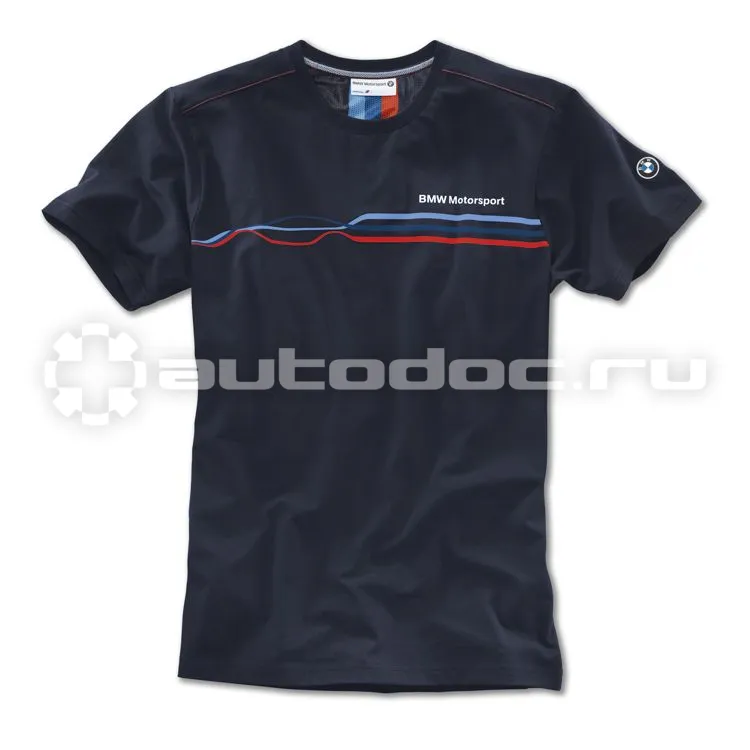 BMW Мужская футболка Motorsport Fashion T-Shirt, men, Team Blue