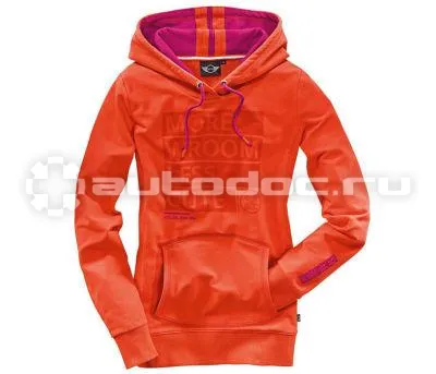 BMW Женская спортивная толстовка Ladies Sweat Hoodie, Yours, Orange