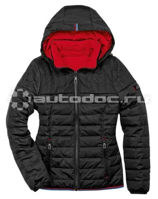 BMW Женский двусторонний пуховик M Reversible Down Jacket, Ladies, Black-Red