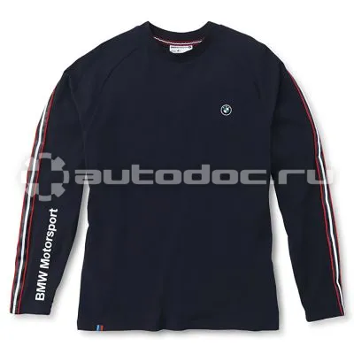 BMW Мужская рубашка Mens long-sleeved Motorsport Shirt Blue