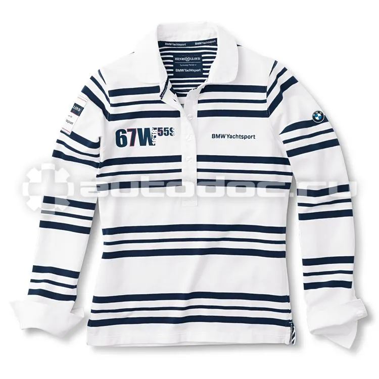BMW Рубашка с длинным рукавом Ladies Rugby Yachting Shirt