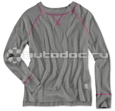 BMW Женский вязаный джемпер Knit Sweater, Ladies, Asphalt Grey Melange