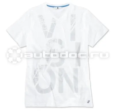BMW Мужская футболка i T-Shirt with Vision Print, Men