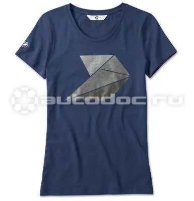 BMW Женская футболка T-Shirt, The Next 100 Year, Ladies, Blue