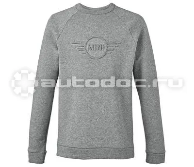 BMW Мужской джемпер Mens Sweatshirt Wing Logo 3D, Grey