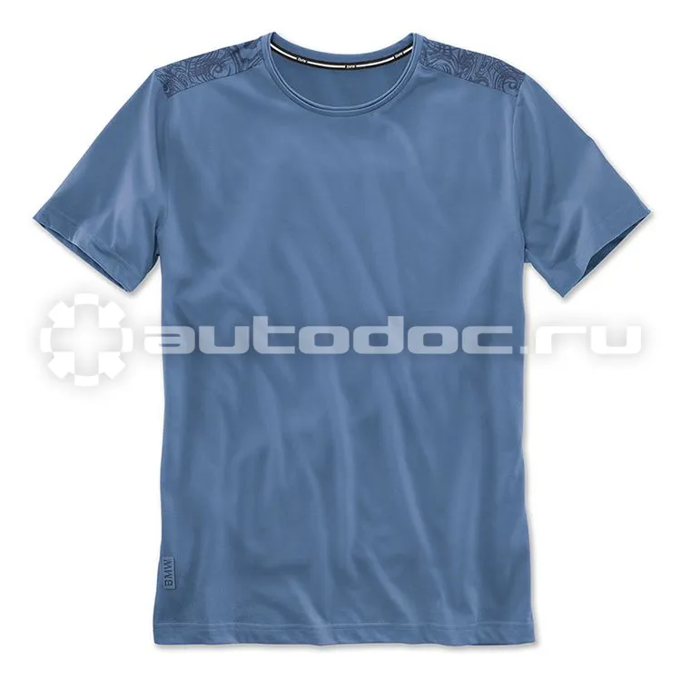 BMW Мужская футболка Active T-Shirt, Functional, Men, Blue