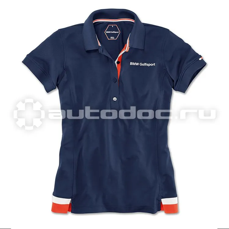 BMW Женская рубашка-поло Golfsport Fashion Polo Shirt, Ladies, Navy Blue