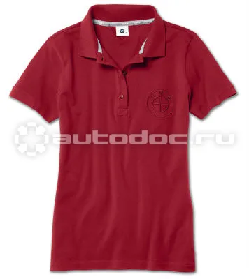 BMW | MINI | RR Женская рубашка-поло Logo Polo Shirt, Ladies, Red
