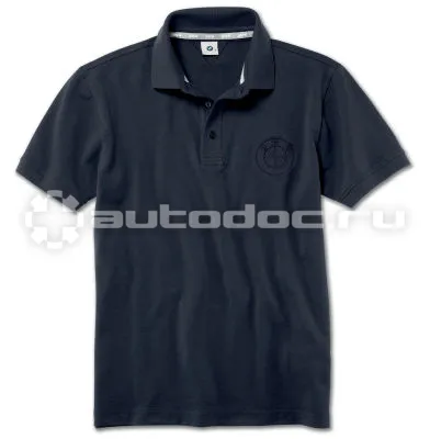 BMW | MINI | RR Мужская рубашка-поло Logo Polo Shirt, Men, Dark Blue