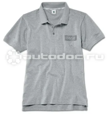 BMW | MINI | RR Мужская рубашка-поло Polo Shirt, Men, Grey