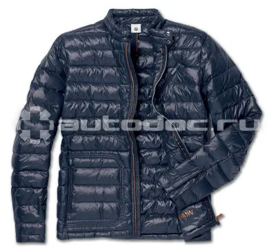 BMW | MINI | RR Мужская пуховая куртка BMW Soft Down Jacket, Men, Dark Blue