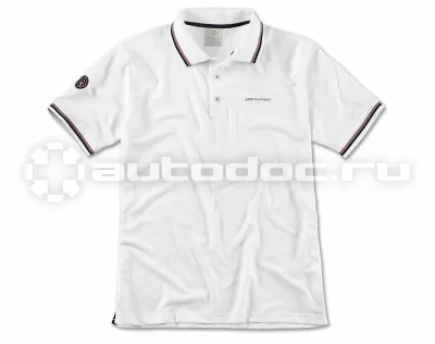 BMW | MINI | RR Мужская рубашка-поло BMW Yachting Polo Shirt, Mens, White