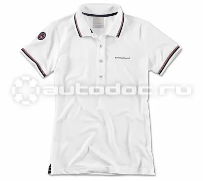 BMW | MINI | RR Женская рубашка-поло Yachtsport Polo Shirt, Ladies, White