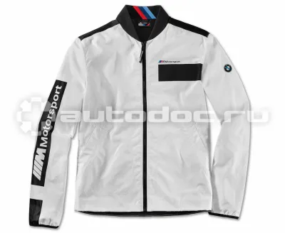 BMW | MINI | RR Мужская куртка BMW M Motorsport Jacket, Colour Block Design, Men, White  |  Black