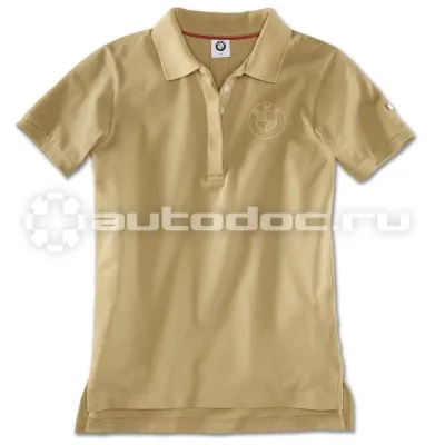 BMW | MINI | RR Женская рубашка-поло Logo Polo Shirt, Ladies, Sand