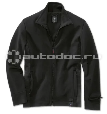 BMW | MINI | RR Легкая мужская куртка BMW M Logo Sweet Jacket, Men, Black