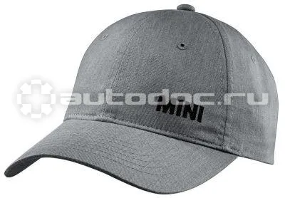 BMW Бейсболка Mini Wordmark Cap Grey