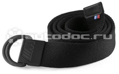 BMW Текстильный ремень M Belt, Unisex, Black